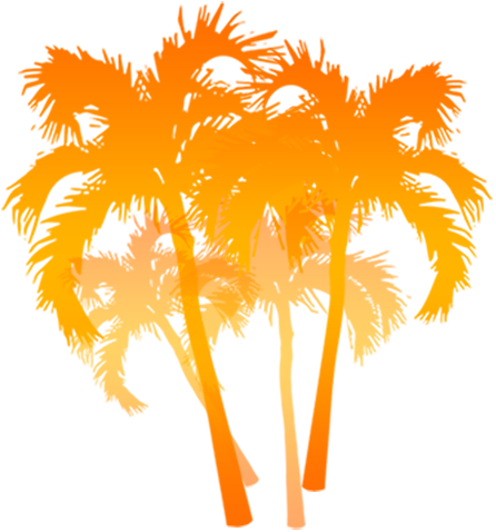 Oranssi palmupuu